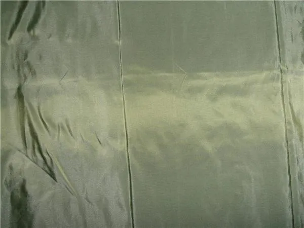 100% PURE SILK TAFFETA FABRIC PALE DUSTY GREEN 54&quot;wide   TAF197[1]/TAF306[1]