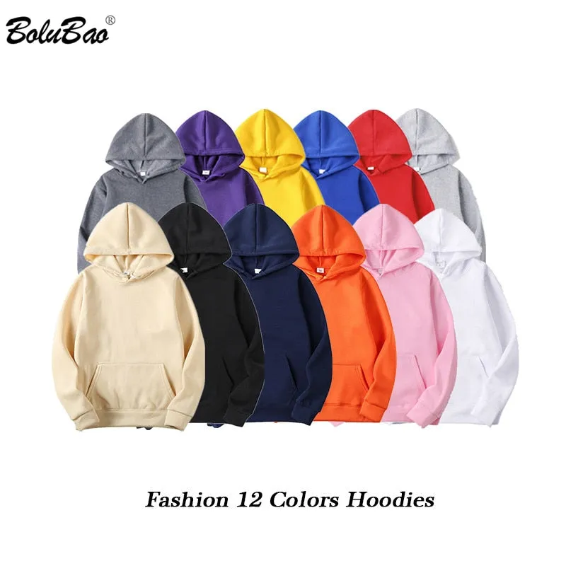 [2020] BOLUBAO Fashion Brand Men's Hoodies Spring Autumn T-Shirt
