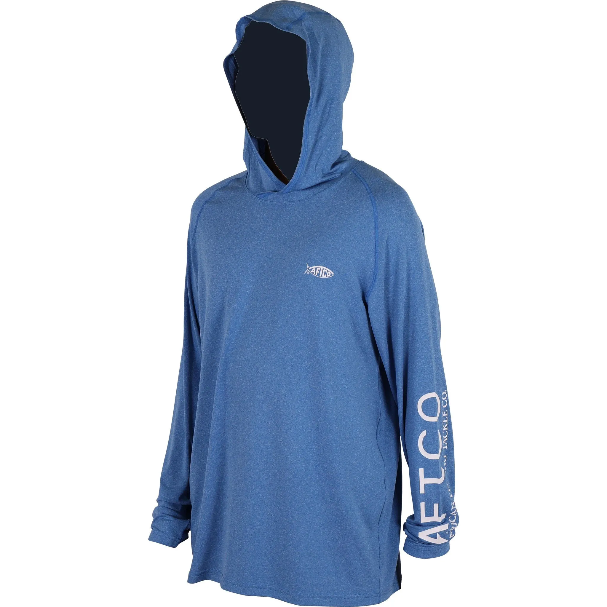 AFTCO Samurai Long Sleeve Hooded Performance Sun Shirt