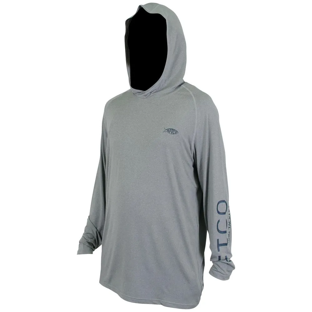 AFTCO Samurai Long Sleeve Hooded Performance Sun Shirt