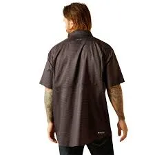 Ariat Mens VentTEK Classic Fit Shirt Black