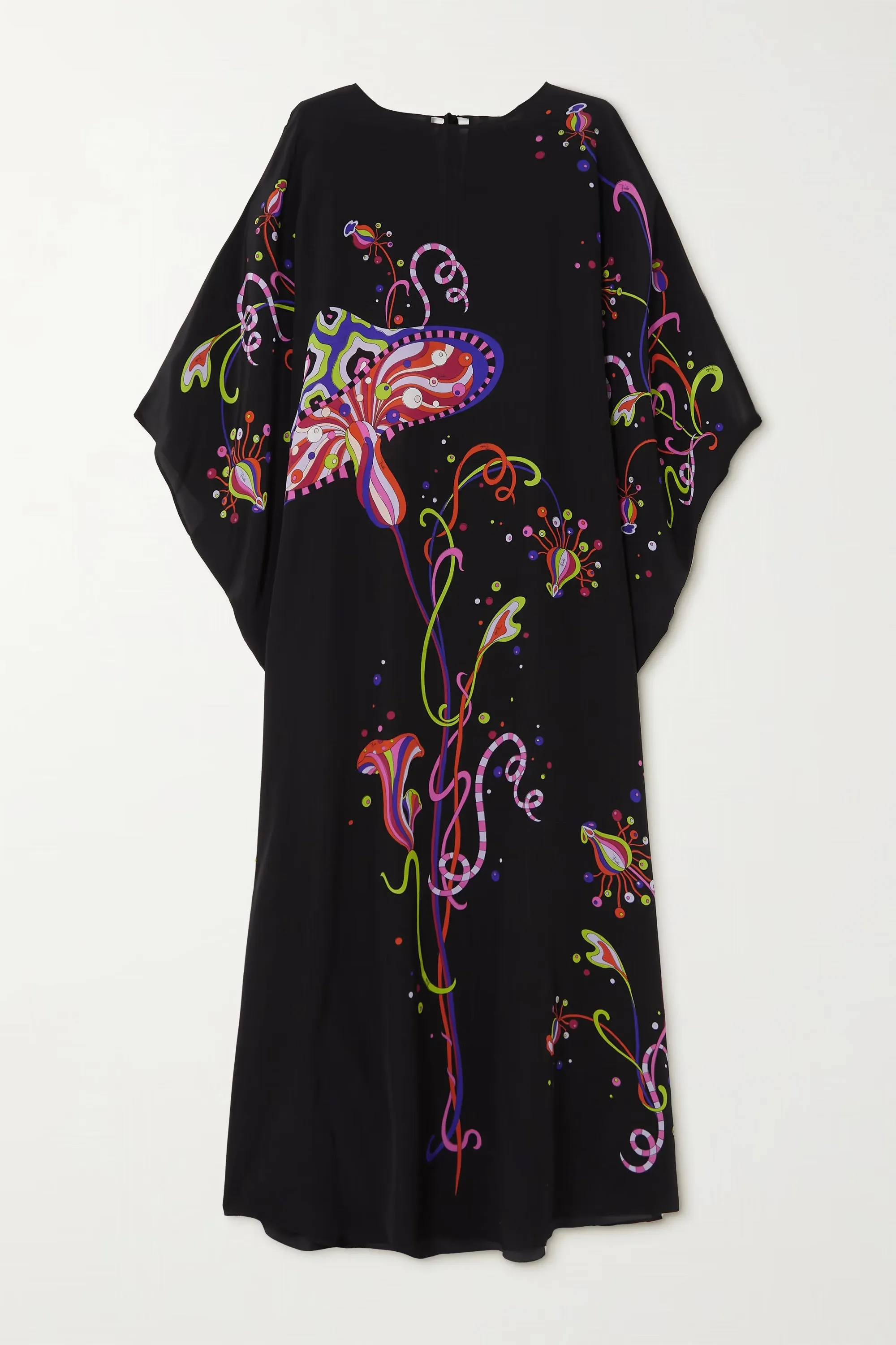 Black Korean BSY Long Designer Kaftan For Women's