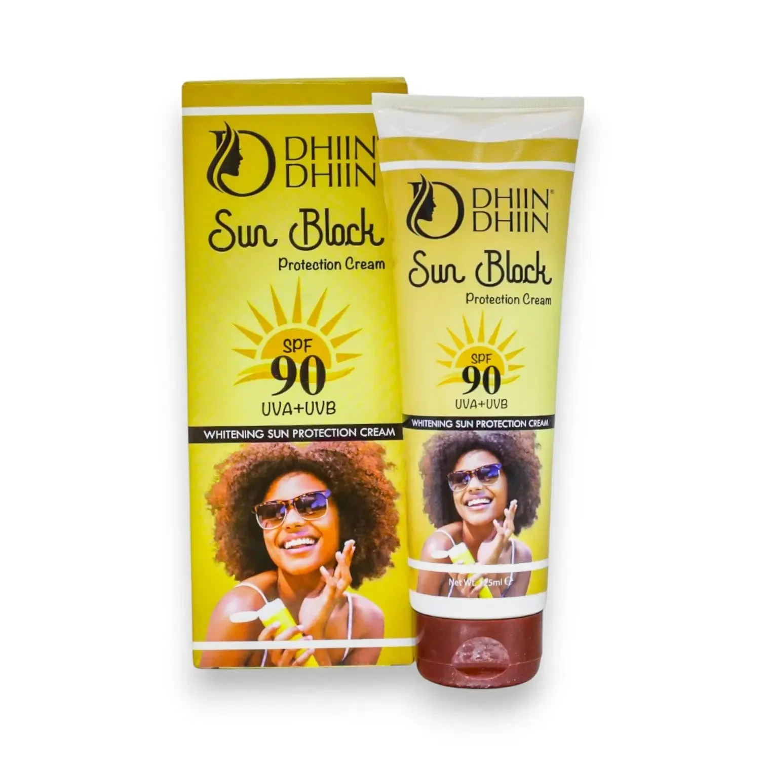Dhiin Dhiin Sunblock Protection Gel SPF 90,  125ml