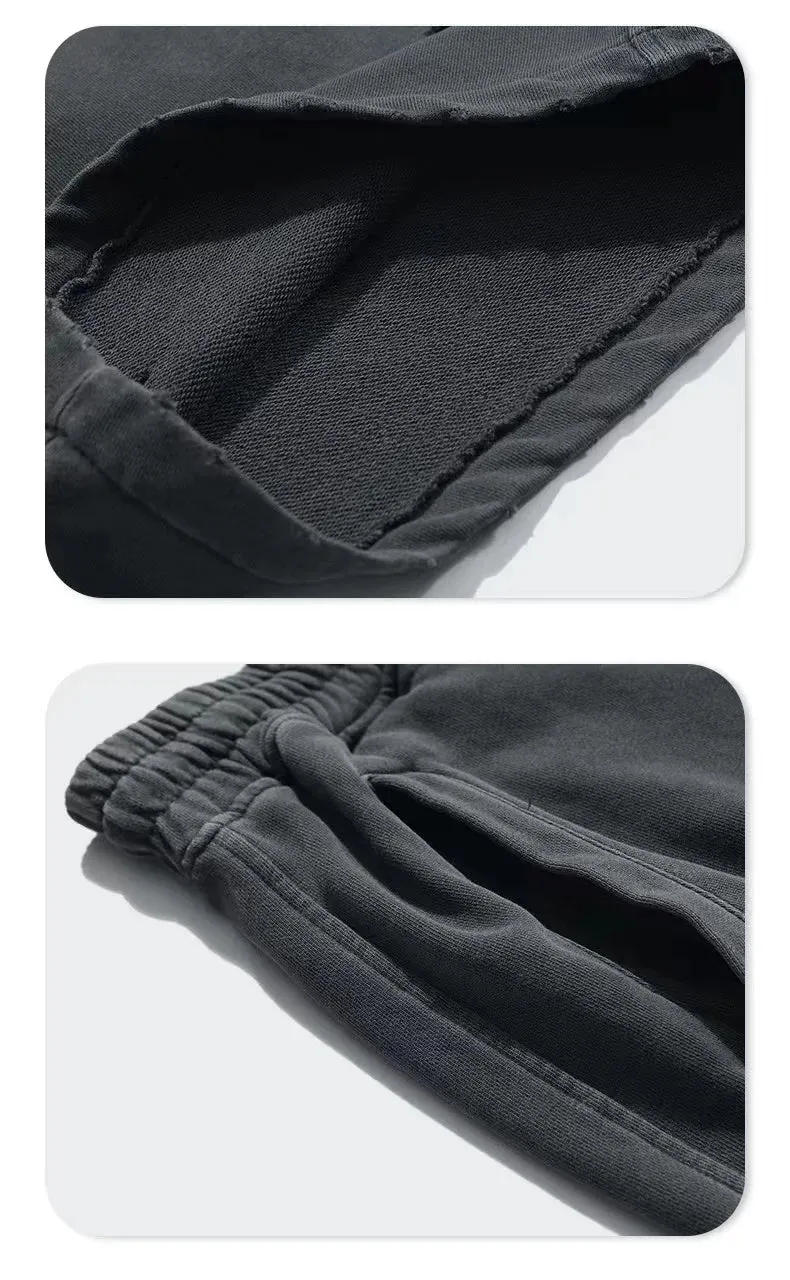 Distressed shorts