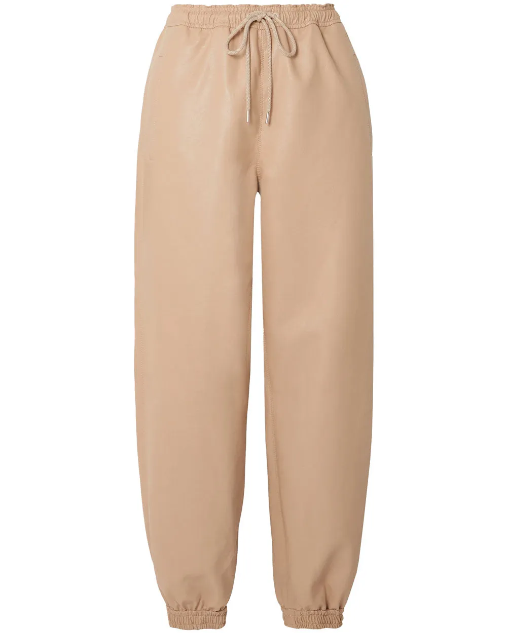 Dusty Rose Vegan Leather Kira Jogger