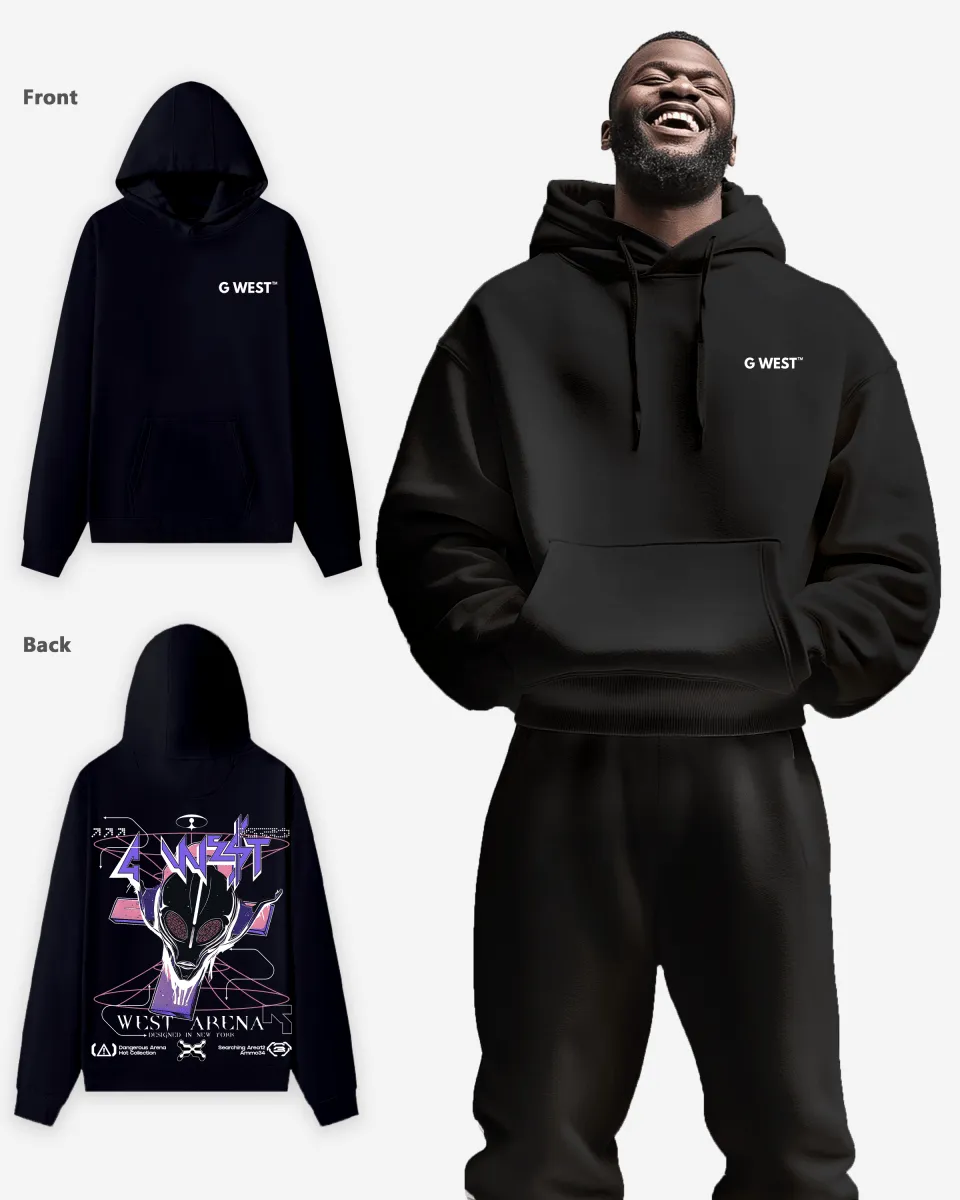 G West Future Journey Oversize Hoodie Mens Style
