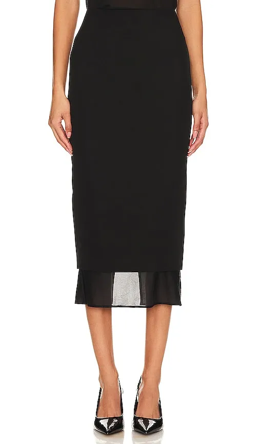 GAUGE81 Sabie Skirt in Black