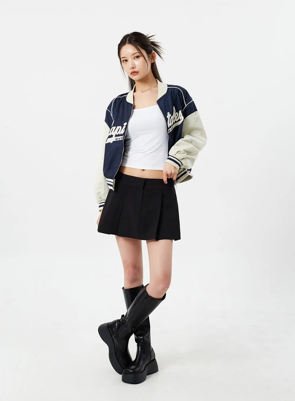Graphic Bomber Jacket CM308