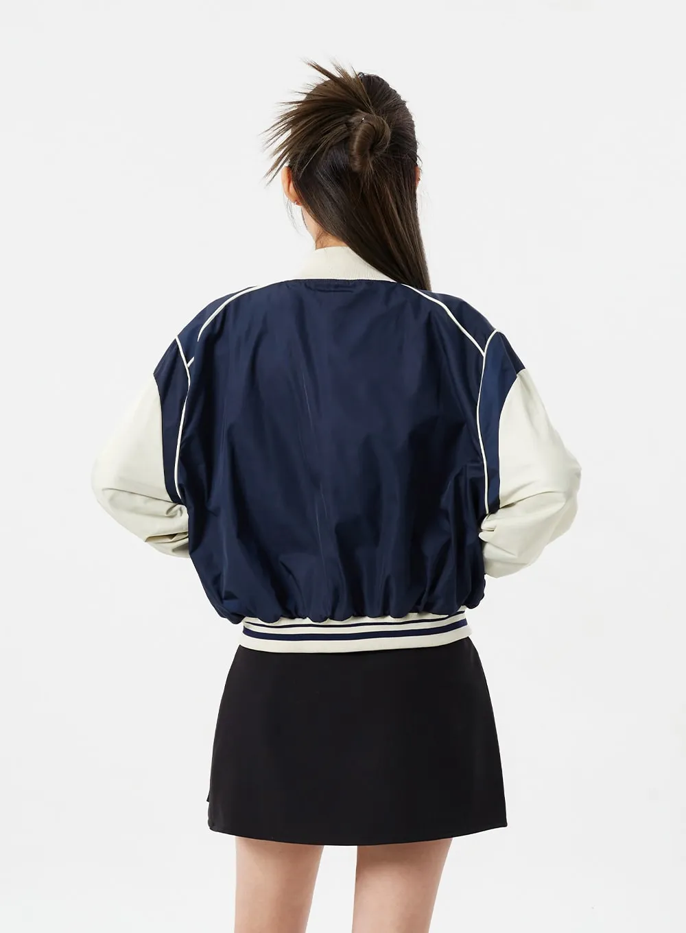 Graphic Bomber Jacket CM308