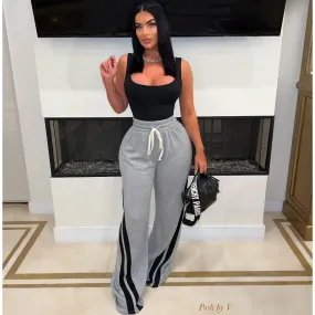 Kuma jogger pants (Grey/black)