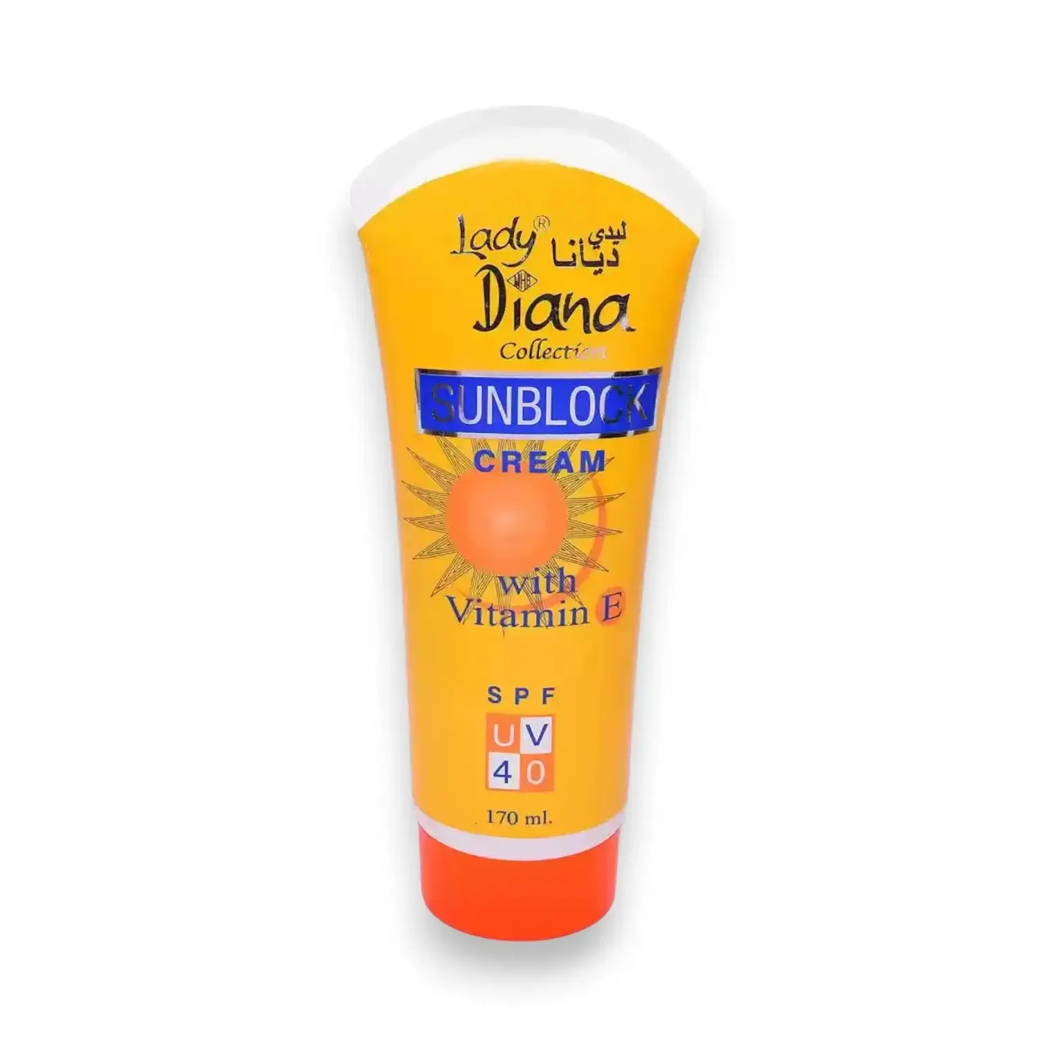 Lady Diana Sunblock Cream SPF40 with Vitamin E 170ml