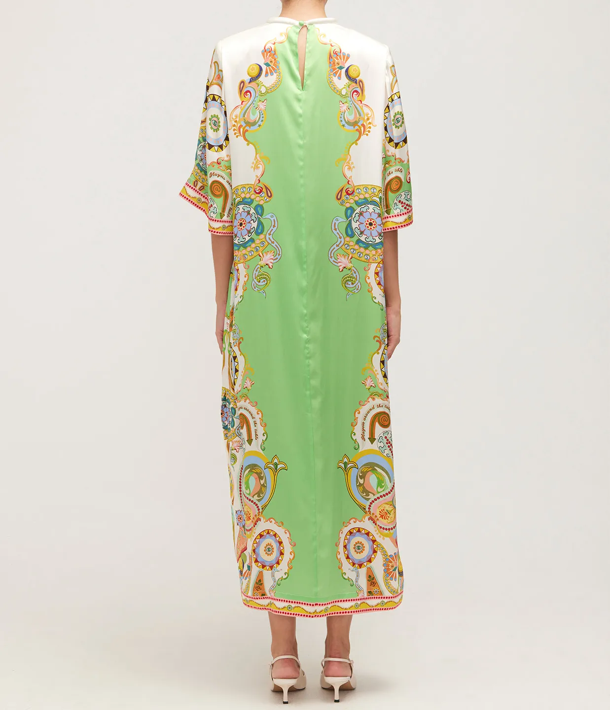 Pinball Midi Dress in Multi
