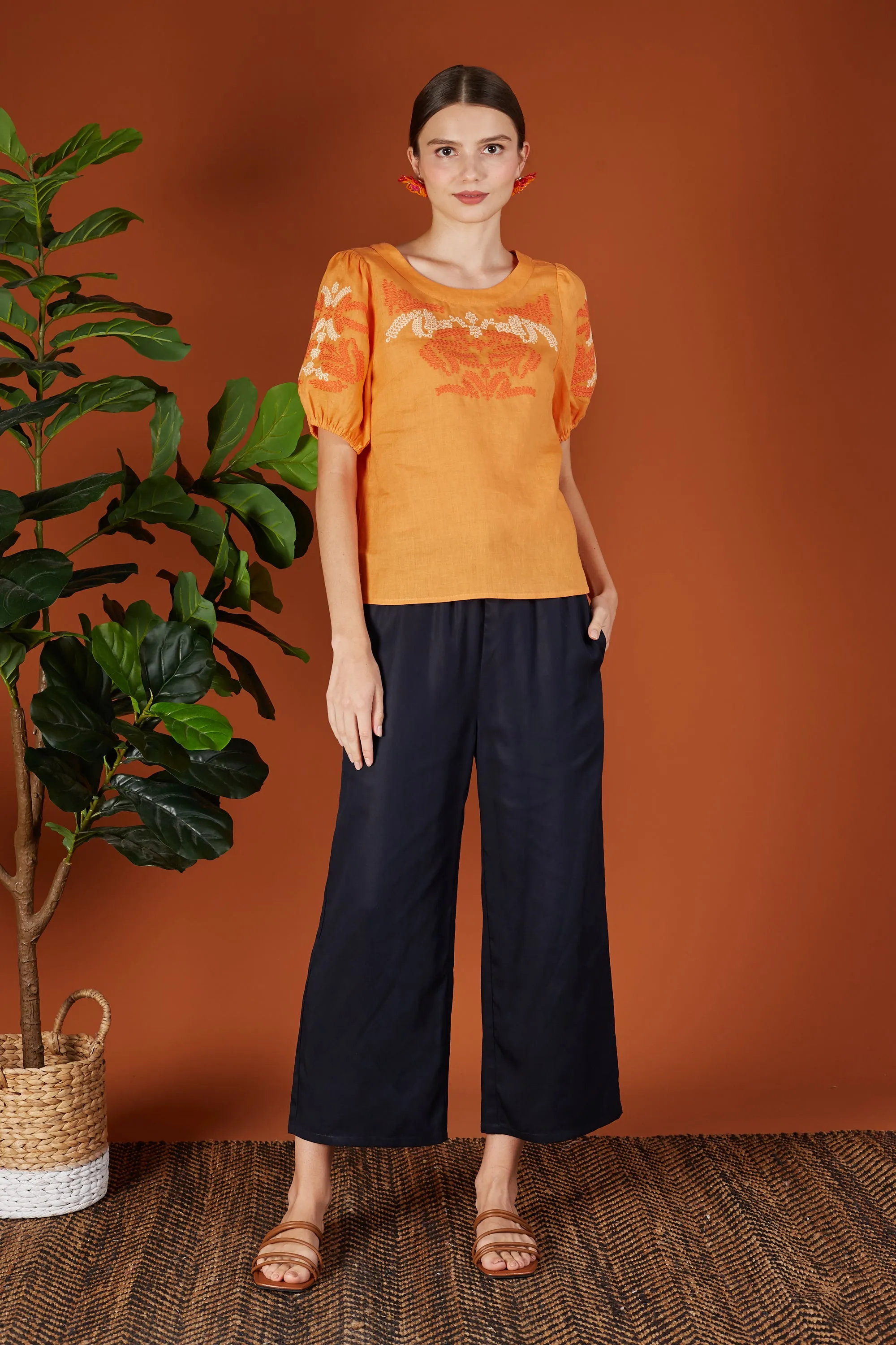 Raelynn Wide Leg Trousers