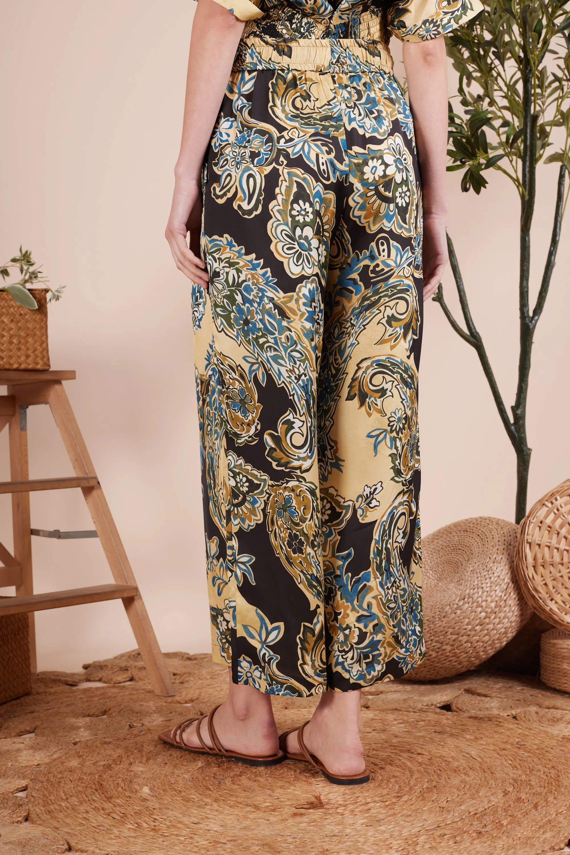SAMANTHA WIDE LEG PANTS