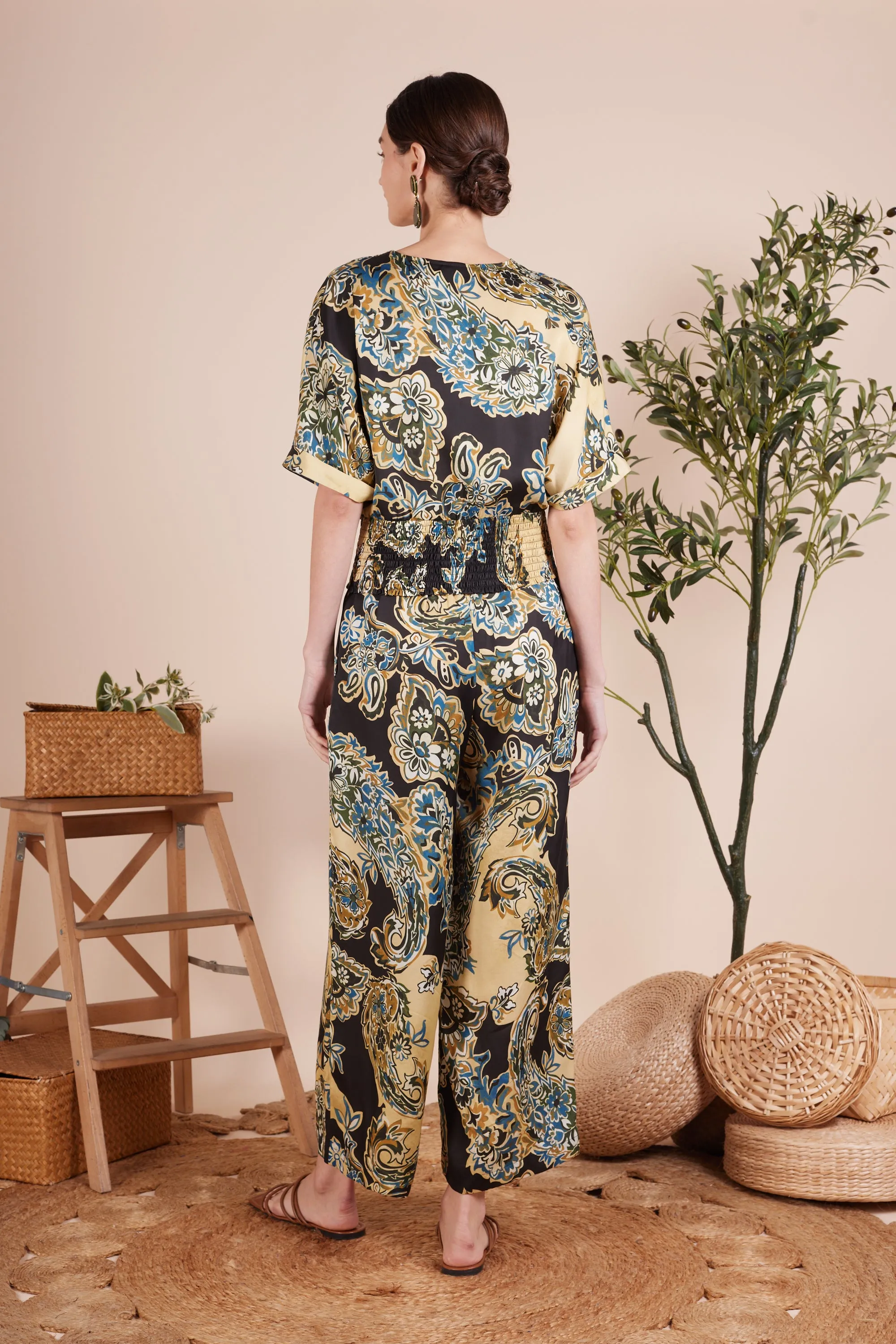 SAMANTHA WIDE LEG PANTS