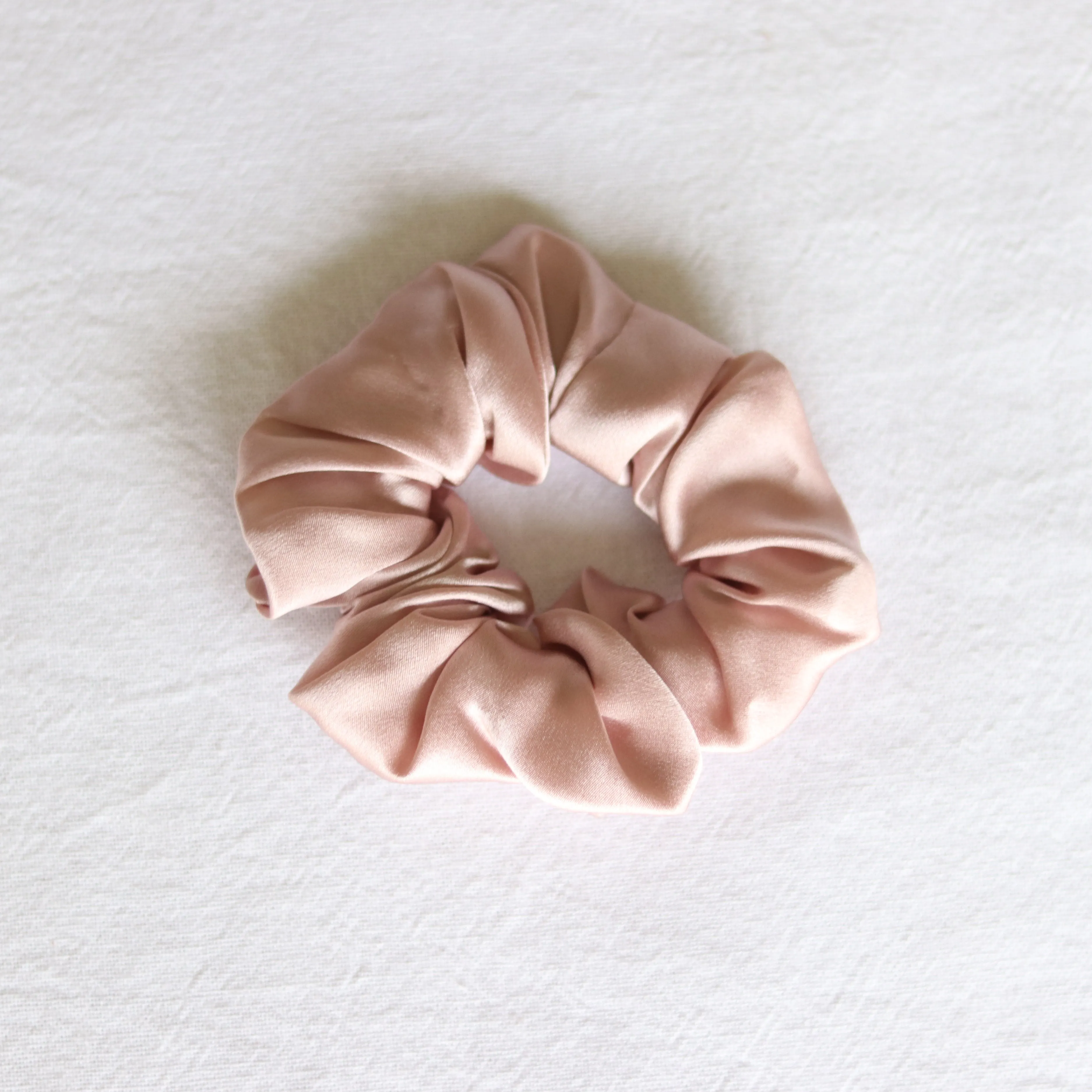 Silk scrunchie - Blush