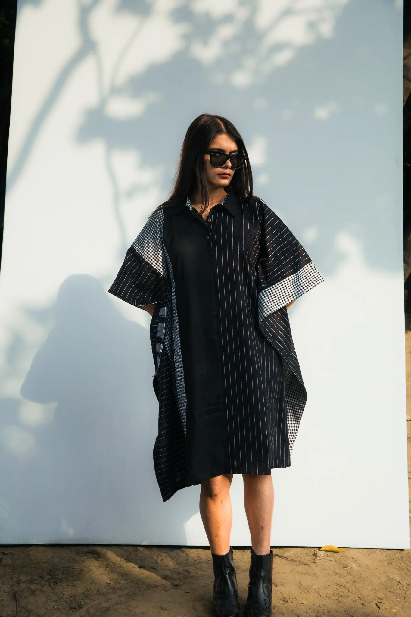 Wingspan Kaftan - Black