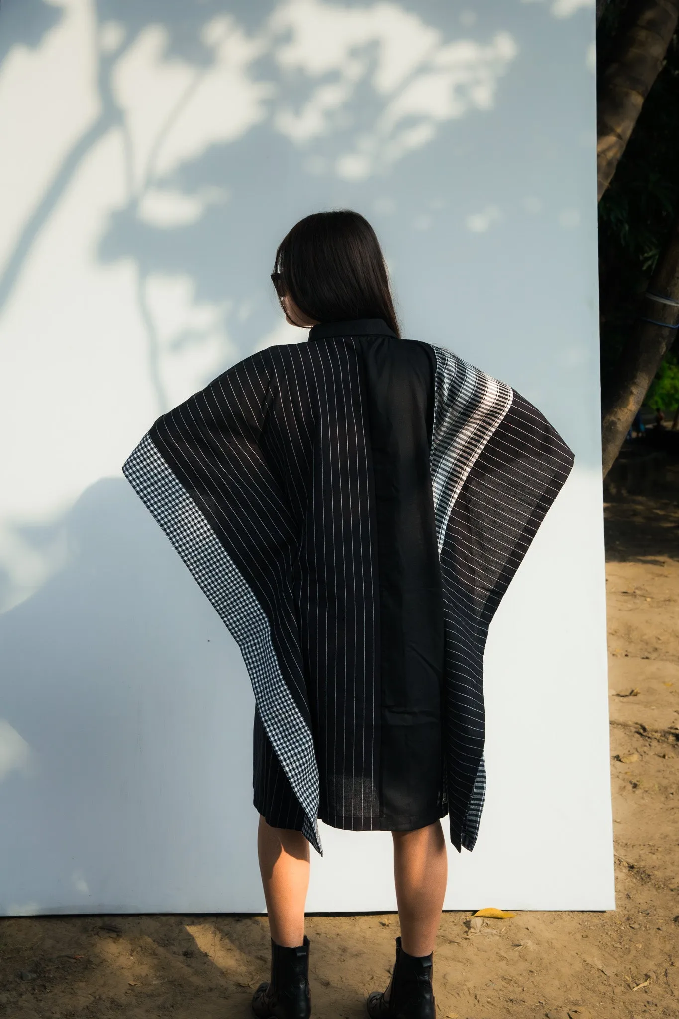 Wingspan Kaftan - Black